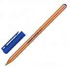 Ручка на масляной основе  PENSAN "Officepen", корпус оранжевый, 1мм, синяя