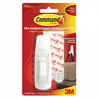 Крючок самоклеящийся COMMAND, легкоудаляемый, белый, до 2,25кг