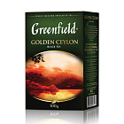 Чай GREENFIELD "Golden Ceylon ОРА" черный листовой 100г, 0351