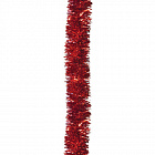 Мишура диаметр 50 мм, длина 2 м, красная