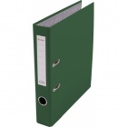 Папка регистратор 50 мм Ламарк ПВХ с уголком, зеленая