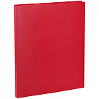 Папка с пружинным cкоросшивателем OfficeSpace А4, 14мм, 450мкм, пластик, красная