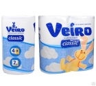 Туалетная бумага LINIA VEIRO Classic (Вейро), 2-х сл. 4шт. 5с24+*