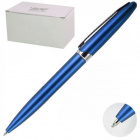 Ручка inФормат Inspiration, синяя, поворотная, одноразовая, синий корпус