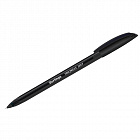 Ручка Берлинго шариковая "Triangle 100T" черная, 0,7мм, трехгран., игольчатый стержень