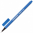 Ручка капиллярная (линер) BRAUBERG "Aero", ГОЛУБАЯ, трехгранная, металлический наконечник, линия пис