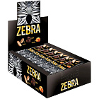 Батончик вафельный глазированный ZEBRA с изюмом и арахисом в мягкой карамели, 40 г, пакет
