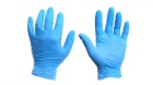 Перчатки нитриловые  L, 50 пар (100шт.), голубые
