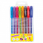 Набор ручек на масл. основе 8цв. ЮНЛАНДИЯ "STAR"