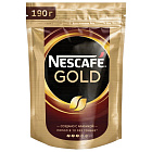 Кофе молотый в растворимом NESCAFE (Нескафе) "Gold", сублимированный, 190г