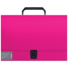 Папка-портфель 1 отделение Berlingo "Color Zone" А4, 330*230*35мм, 1000мкм, розовая