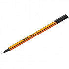 Ручка капиллярная Berlingo "Rapido" черная, 0,4мм, трехгранная CK_40100