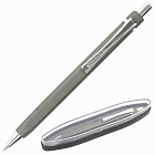 Ручка шариковая Брауберг бизнес-класс Opus, СИНЯЯ, корпус серый с хром. деталями