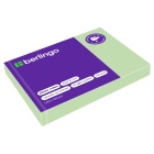 Самоклеящийся блок Berlingo "Ultra Sticky", 100*75мм, 100л., пастель, зеленый