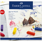 Пастель Фабер-Кастелл "Soft pastels", 48 цв., мини, картон. упак.