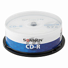 Диск CD-R 700Mb SONNEN 52x Cake Box