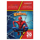Алфавитная книга А5 КТС-Про 80л  "Жостовская роспись", "Город"