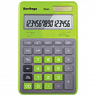 Калькулятор Берлинго "Hyper", 12 разр., двойное питание, 171*108*12, зеленый