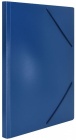 Папка с резинкой INFORMAT А4 33 мм пластик, синяя