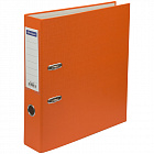 Папка регистратор 70 мм OfficeSpace бумвинил с карманом оранжевая
