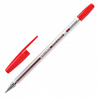 Ручка Брауберг "M-500 CLASSIC", красная, 0,7мм