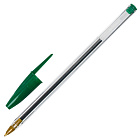 Ручка Стафф "Basic BP-01", зеленая, 1мм