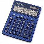 Калькулятор Ситизен 12-разр. SDC444XRGNE 204x155 мм, т.синий