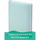 Ежедневник недатир. А6 Брауберг "Profile", 136л., мятный,