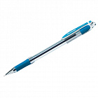 Ручка Берлинго "I-10" синяя, 0,4мм, грип