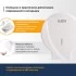 Диспенсер для туалетной бумаги LAIMA PROFESSIONAL ORIGINAL (Система T2), малый, белый, ABS