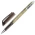 Ручка пиши-стирай гелевая STAFF, хромированные детали, узел 0,5 мм, линия 0,35 мм, черная