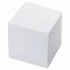 Блок для записей BRAUBERG проклеенный, куб 9х9х9 см, белый, белизна 95-98%