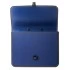 Папка-портфель пластиковая BRAUBERG КОНСУЛ А4 (370х280х120 мм), 2 отделения, фактура бисер, синий