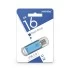 Флэш диск 16GB Smart Buy "V-Cut" USB 2.0, метал. корпус, синий