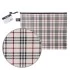 Папка на молнии А4 Брауберг "Checked" ткань, "шотландка"