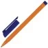 Ручка Брауберг "Solar", синяя, трехгр, оранжевый корпус
