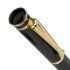 Ручка шариковая Брауберг бизнес-класса "Perfect Black", корпус черный, золот. дет.