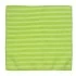 Салфетка для кафеля ЛАЙМА, микрофибра, абразивные полосы, двусторонняя, 30х30 см, зеленая, ЛАЙМА, 60