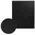 Папка на 2 кольцах BRAUBERG, картон/ПВХ, 35 мм, черная, до 180 листов (удвоенный срок службы), 22837