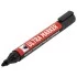 Маркер перманентный ULTRA MARKER, ЧЕРНЫЙ, 3,5 мм, с клипом, BRAUBERG