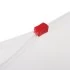 Папка-конверт на молнии МАЛОГО ФОРМАТА (245х190 мм), А5, прозрачная, 0,12 мм, STAFF