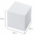 Блок для записей BRAUBERG проклеенный, куб 9х9х9 см, белый, белизна 95-98%