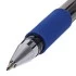 Ручка гел синяя Стафф ,"Basic" корпус тонированный, с гриппом