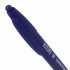 Ручка на масл. основе автом. Брауберг "Delta", синяя, soft-touch, 0,7 мм