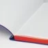 Блокнот А5 112л. Брауберг "NEBRASKA", линия, гибкий кожзам, ручка, синий
