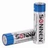 Батарейка SONNEN LR6 AA Super Alkaline цена за блистер 4шт.