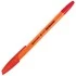 Ручка шариковая BRAUBERG "X-333 Orange", корпус оранжевый, КРАСНАЯ