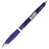 Ручка на масл. основе автом. Браубер "Jet-X", синяя с гриппом,  0,7мм