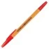 Ручка Корвина 51 (оранжевый корпус) красная