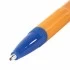 Ручка шариковая STAFF "Basic BP-03 Orange", СИНЯЯ, корпус оранжевый, узел 1 мм, линия письма 0,5 мм,